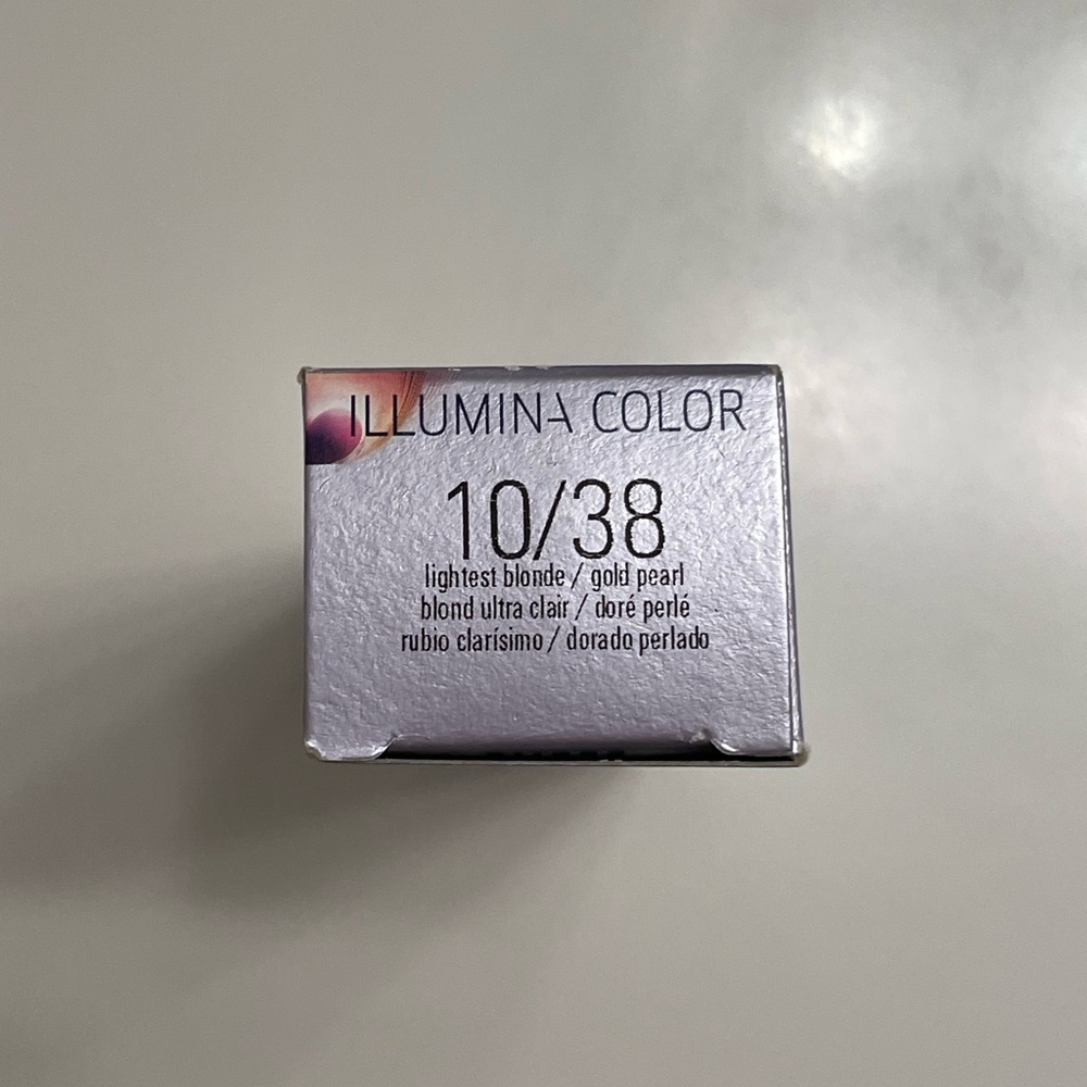 Illumina Color 10/38 Lightest Gold Pearl Blonde Permanent Hair Color